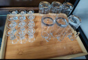 青苹果 水晶玻璃白酒杯套装分酒器小号二两小酒杯一口杯中式饭店用家用 水晶分酒器100MLx6+一口杯x6 实拍图