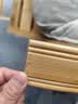 PEIU竹子摇椅成人躺椅折叠椅老人阳台午休椅藤椅凉椅逍遥椅懒 原木色摇椅[赠按摩捶+眼罩] 实拍图