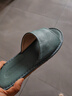 果洛菲（GUOLUOFEI）真皮家居拖鞋男夏季居家室内防滑防水牛皮凉拖鞋软底家用女 实拍图
