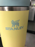 STANLEY拎拎杯吸管杯水杯保温杯不锈钢杯子大容量办公车载887ML-柚黄 实拍图