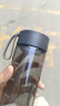 富光夏季女运动水杯儿童便携杯男夏天杯子随手杯 灰黑色 550ml 实拍图