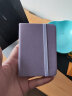 天色 A7便携笔记本子口袋本记事本每日计划本创意绑带小本子100张日记单词手账本 TS-4029  紫色 实拍图