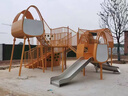 户外大型儿童游乐场不锈钢滑滑梯小区景区公园攀爬幼儿园组合设备 定制产品B款（咨询客服） 实拍图