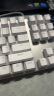惠普（HP）GK200机械键盘有线办公游戏键盘 20种背光灯效 87键电竞键盘鼠标套装电脑外设键鼠 皎月白【键鼠套装-青轴】 实拍图