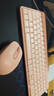 罗技（Logitech）MK251无线蓝牙键盘鼠标套装 办公商务笔记本电脑 数字键盘99键粉色键鼠套装（K251键盘+M196鼠标） 实拍图
