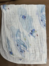 babycarebabycare婴儿浴巾新生儿童竹棉纱布洗澡巾无帽95*95cm鲸鱼乐车 实拍图