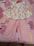G.DUCKKIDS小黄鸭女童夏装套装2025新款洋气儿童衣服夏季韩版女宝宝休闲服装 粉色 130 建议120-130cm6-7岁 实拍图