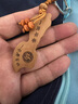 泰山桃木王（taishantaomuwang）桃木钥匙扣 汽车挂件葫芦钥匙牌饰品随身木质包包挂饰雕挂件 龙头斧 实拍图