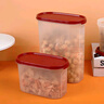 特百惠（Tupperware）MM椭圆3件套干货保鲜盒坚果零食防潮收纳盒食品级冰箱储物盒 实拍图