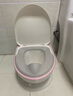babycare马桶坐便器蹲便器儿童马桶仿真马桶坐便圈2-6岁宝宝便盆维尔粉 实拍图