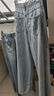 ONLY夏季凉感冰氧酷高腰显瘦直筒裤牛仔裤女|124232025 J32 210洗水牛仔蓝 XS (155) 60A（卡码拍大） 实拍图