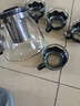 【京东物流】茶壶套装整套茶具大容量玻璃茶杯带滤网耐高温泡茶具 1000ML一壶+四杯套装 实拍图