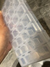 简约透明首饰盒防尘耳环项链手链多格收纳盒手饰戒指精致饰品盒子 透明色-28格 实拍图