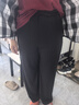 班尼路凉感冰丝裤女2025夏季薄款阔腿裤垂坠感百搭通勤运动直筒休闲长裤 实拍图