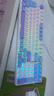 VGN V98PRO V2 三模有线/蓝牙/无线 客制化机械键盘 8000mAh长续航电竞游戏办公家用 gasket 热插拔 V98Pro-V2 凯华水晶酒红轴 海盐 实拍图
