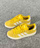 adidas「面包鞋」GRAND COURT BASE 00s休闲低帮板鞋男女阿迪达斯   银灰黄/白色/树脂黄   41 实拍图