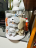 MESHD拉布布挂件展示盒旋转透明labubu毛绒公仔玩偶手办盲盒收纳展示架 实拍图