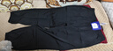JEANSWEST CLUB真维斯冰丝休闲裤男夏季速干裤薄款百搭束脚透气运动长裤子黑色 实拍图