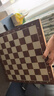 胜旅国际象棋大号实木带磁性可折叠棋盘34*34厘米儿童比赛专用 实拍图