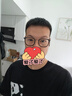 BOLON暴龙眼镜百搭方圆形近视眼镜框复古框钛架光学镜可配度数BA6010 B10 银色-亮黑镜框 单镜框 实拍图