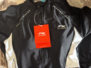 李宁（LI-NING）泳衣女连体裙式游泳衣遮肚显瘦抗氯速干温泉泳装546 黑色 XL  实拍图
