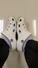 卡骆驰crocs洞洞鞋贝雅男鞋女鞋轻便耐磨一脚蹬拖鞋休闲鞋|10126 白-100 37 /38(230mm) 实拍图