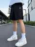 斯凯奇男士短裤2026夏季速干宽松透气短裤户外跑步健身拉链口袋五分裤 实拍图