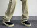 EQLZ义阔官方FAULT23复古美式风板鞋男款休闲鞋子女黑白耐磨无中生有 幽灵黑 45 实拍图