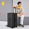 地平线8号（LEVEL8）行李箱 密码拉杆箱女男托运旅行PC箱28英寸大容量 旅行者系列黑色 实拍图