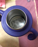 babycare儿童保温杯大宝宝学饮吸管水杯水壶霸王龙不锈钢保温杯上学450ml 实拍图