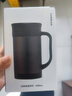 乐扣乐扣（LOCK&LOCK）304不锈钢桌面保温杯真空商务水杯子茶水分离杯 黑色 400ml 实拍图