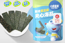 小鹿蓝蓝黑芝麻海苔夹心脆40g 鲜脆儿童零食宝宝海苔酥脆口感即食  实拍图