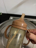 爱宝熊 适用于贝亲直饮管奶瓶配件鸭嘴奶嘴学饮杯转换头握把手柄硅胶 【护唇】学饮嘴吸管(9月以上)-V孔 实拍图