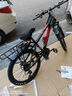 永久（FOREVER）山地自行车男越野单车变速赛车26英寸学生成年大人女成人 钢架辐条-黑红【超强减震 高承重】 24寸24速【适合:140-165cm】 实拍图