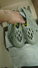 阿迪达斯Yeezyfoam水泥灰椰子夏季清凉男女运动洞洞鞋GV6840 40.5 实拍图