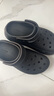 卡骆驰（crocs）经典泡芙Clog男女一脚蹬懒人沙滩鞋 CR207521-001 35 实拍图
