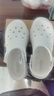 斯凯奇（Skechers）洞洞鞋女士夏季凉拖鞋泡泡鞋透气厚底增高外穿沙滩鞋踩屎感 实拍图