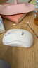 罗技（Logitech）M221 轻音鼠标 无线鼠标 办公鼠标 对称鼠标 带无线微型接收器 米白色 实拍图