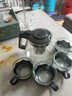【京东物流】茶壶套装整套茶具大容量玻璃茶杯带滤网耐高温泡茶具 1000ML一壶+四杯套装 实拍图