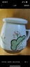 束氏高温瓷大容量茶水分离杯手绘陶瓷杯带盖泡茶杯过滤水杯茶具办公杯 实拍图