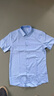 啄木鸟（TUCANO）短袖衬衫男士夏季抗皱免烫衬衣商务休闲百搭上衣男装 浅蓝 L 实拍图