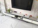 宜造（YIZAO）电视柜落地一体靠墙客厅轻奢高级感家用小户型伸缩茶几电视柜组合 【岩板台面】伸缩200-270暖白色 自主安装 实拍图