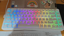 红龙（REDRAGON）M82 有线电竞磁轴键盘 Gasket结构8K回报率热插拔支持RT网页驱动 客制化机械有线键盘-月光白 实拍图