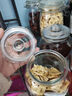 妙厨伦大容量加厚玻璃密封罐带盖家用腌制泡菜酿酒五谷杂粮储物收纳坛子 竖纹 650ml 实拍图