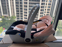 怡戈（Ekobebe）新生婴儿提篮式儿童安全座椅汽车用宝宝便携摇篮车载手提篮黑黛粉 实拍图