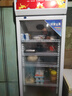 格点大容量饮料柜商用冰柜冷藏展示柜直冷风冷纯风冷保鲜柜超市玻璃门冰箱立式啤酒柜 大单门下机组风冷【360°循环速冷款】 实拍图