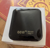 AXKX3C认证【顶配80000M丨可充满30次】66W超级快充电宝大容量自带线超薄小巧便移动电源适用华为苹果 黑 【超级快充】顶配提速不发烫 80000MH 实拍图