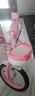 永久儿童自行车3-8岁小孩脚踏单车宝宝中大童女孩公主款童车 【黑胎】小猫粉+护具礼包 16寸 实拍图