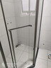 东鹏（DONGPENG）淋浴房一字型极窄家用卫生间浴室干湿分离隔断洗澡间浴屏PTB11 枪灰1.5-1.59/高2米带阻尼 宽度＞1.7米为2固一活 实拍图