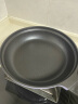 北鼎（Buydeem）不粘锅平底锅烤肉煎锅电磁炉燃气炒菜罗兰紫26cm 实拍图
